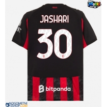 Moški Nogometni dresi AC Milan Ardon Jashari #30 Domači 2025-26 Kratek Rokav